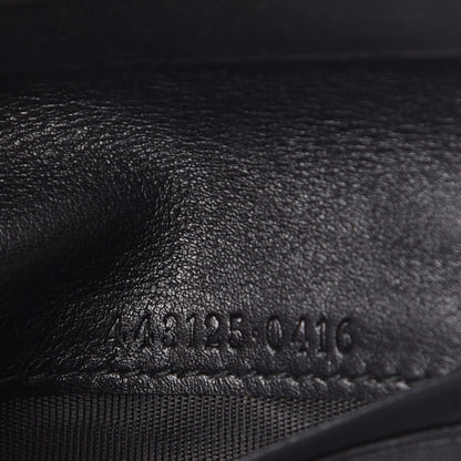 Gucci Calfskin Matelasse GG Marmont Card Case Black 7 of 10