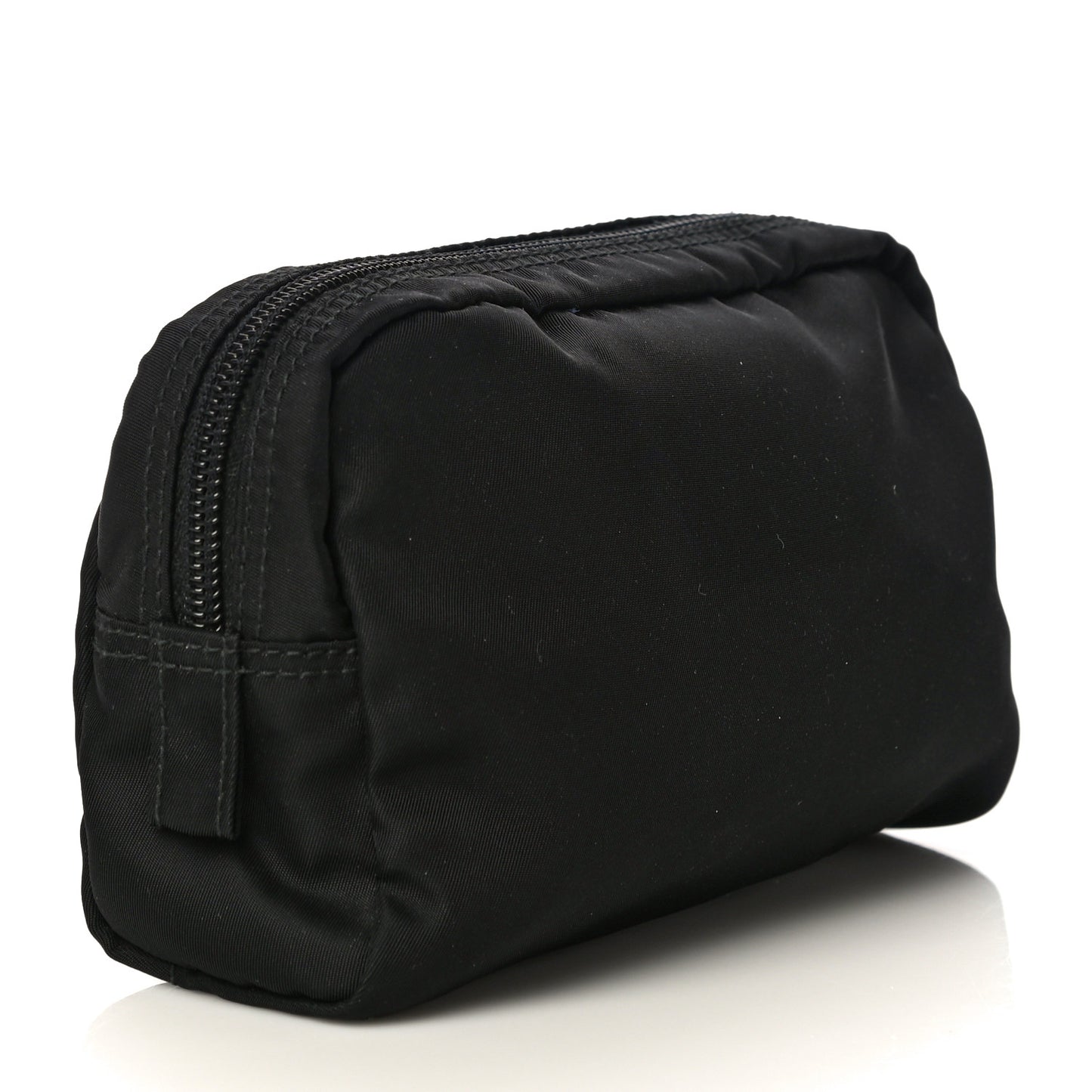 Tessuto Nylon Saffiano Pouch Black