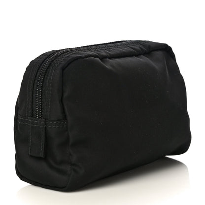 Prada Tessuto Nylon Saffiano Pouch Black 3 of 9