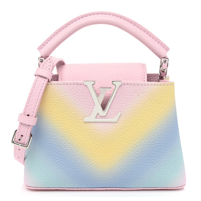 Louis Vuitton Taurillon Mini Degrade Rainbow V Capucines 1 of 9