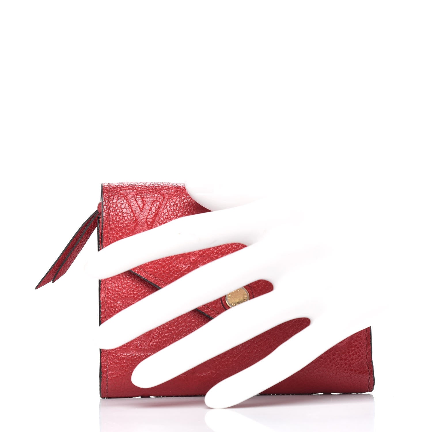 Louis Vuitton Empreinte Victorine Wallet Scarlet 2 of 8
