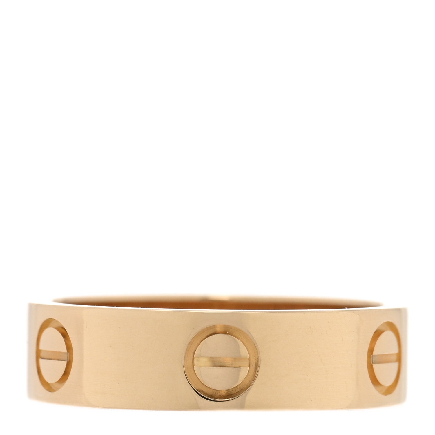Cartier 18K Yellow Gold 5.5mm LOVE Ring 57 8 3 of 5