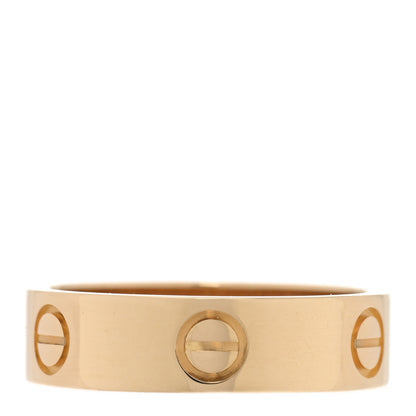 Cartier 18K Yellow Gold 5.5mm LOVE Ring 57 8 3 of 5