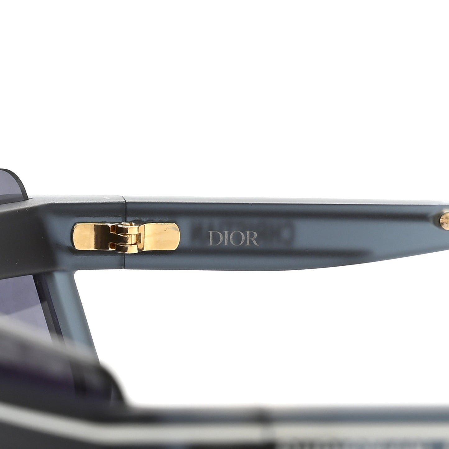 Oblique Mask DiorClub M2U Sunglasses Translucent Blue