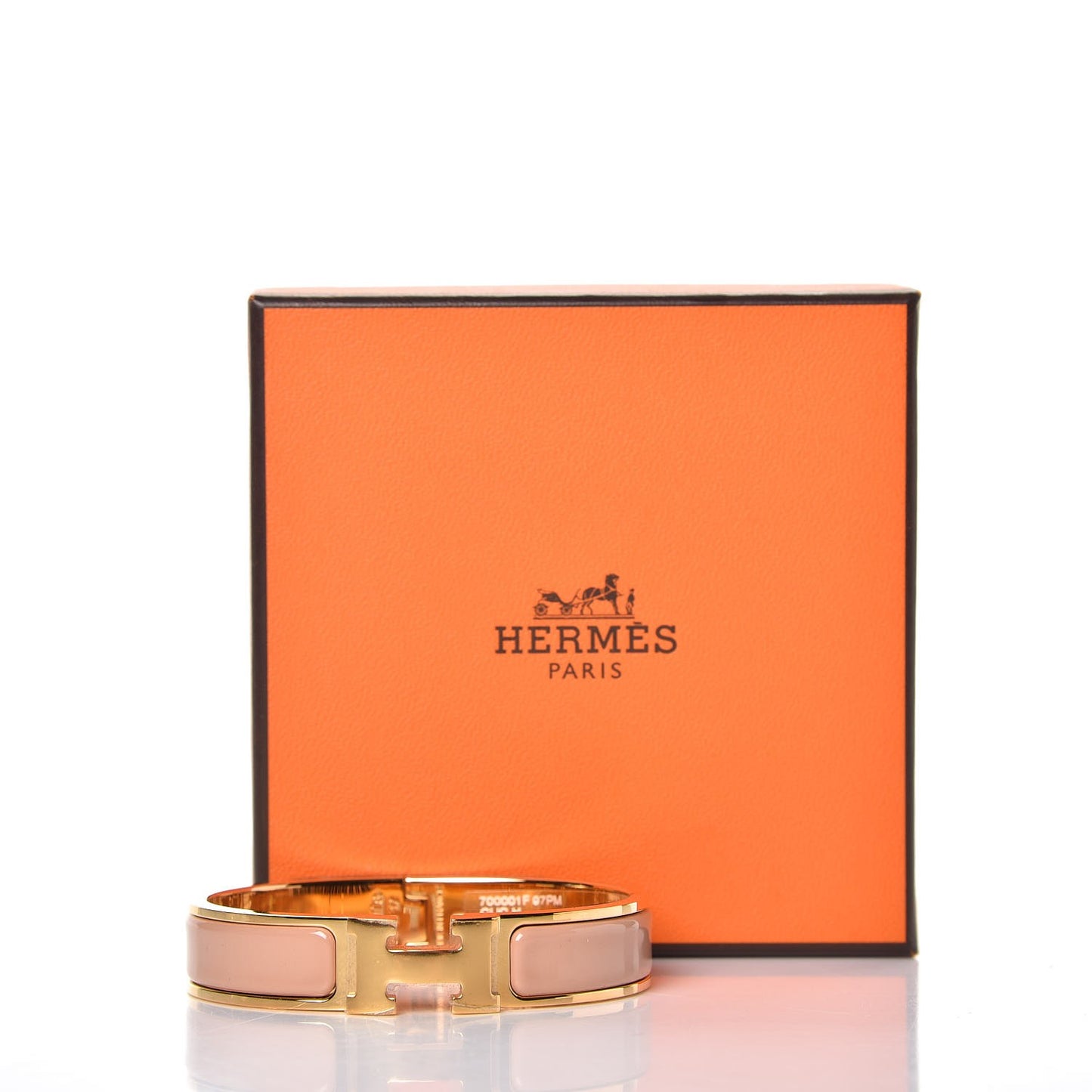 Enamel Narrow Clic Clac H Bracelet PM Make Up