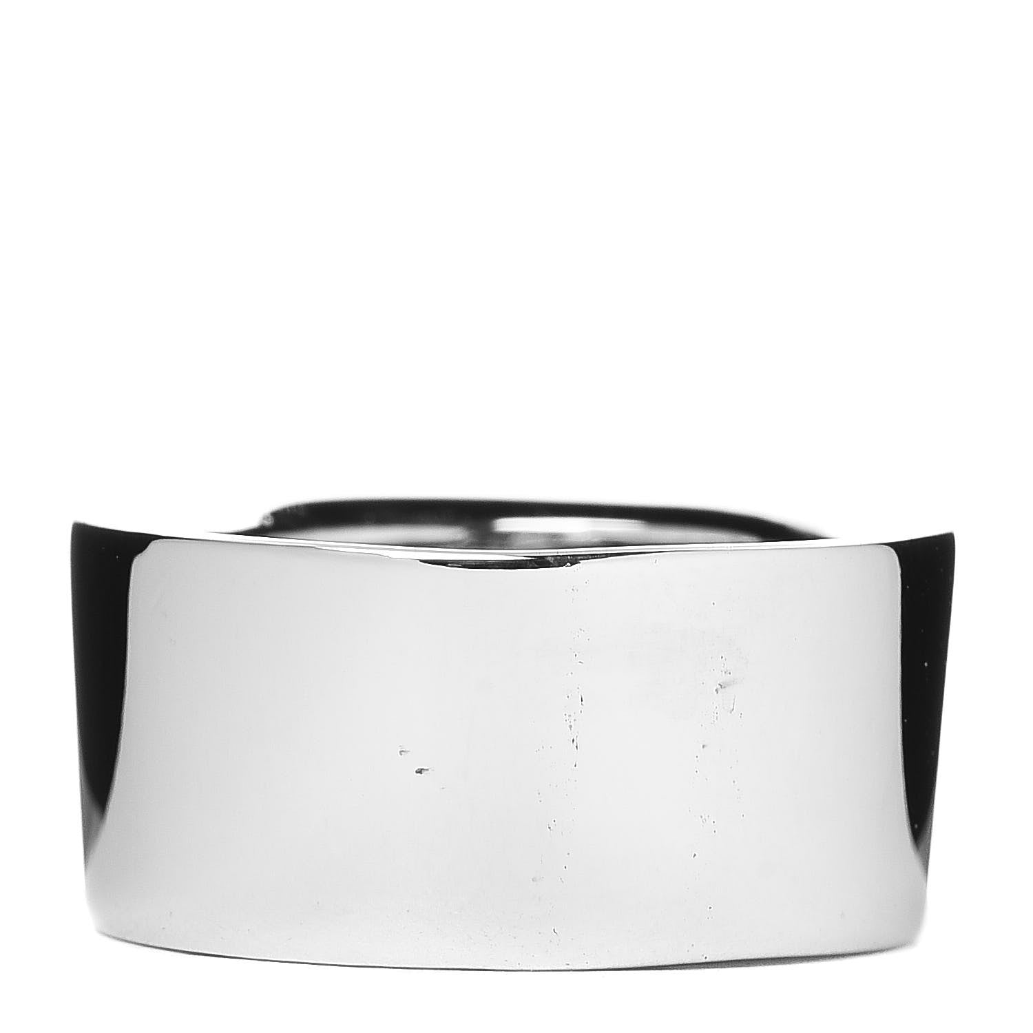 Cartier 18K White Gold Diamond 10mm LOVE Ring 49 4.75 3 of 4