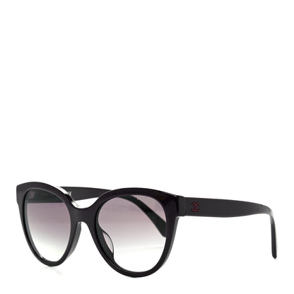 Chanel Acetate CC Butterfly Sunglasses 5414-A Black 1 of 9