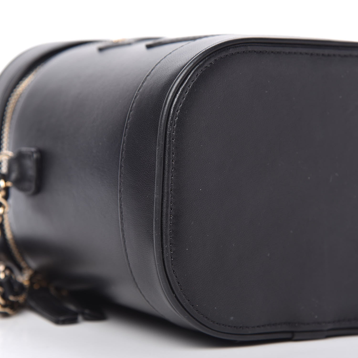 Chanel Lambskin Timeless Vanity Cosmetic Case Black 6 of 10