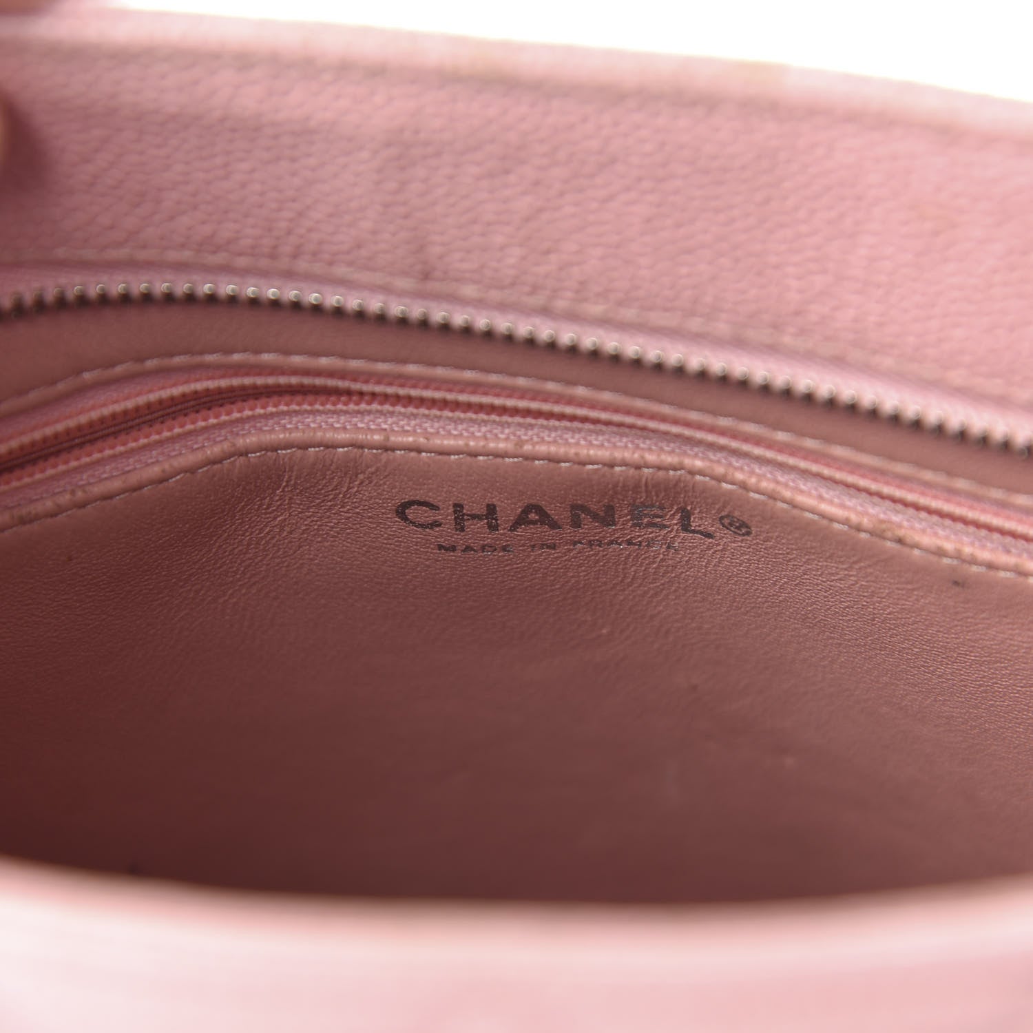 Chanel Caviar Quilted Medallion Tote Light Pink 8 of 15