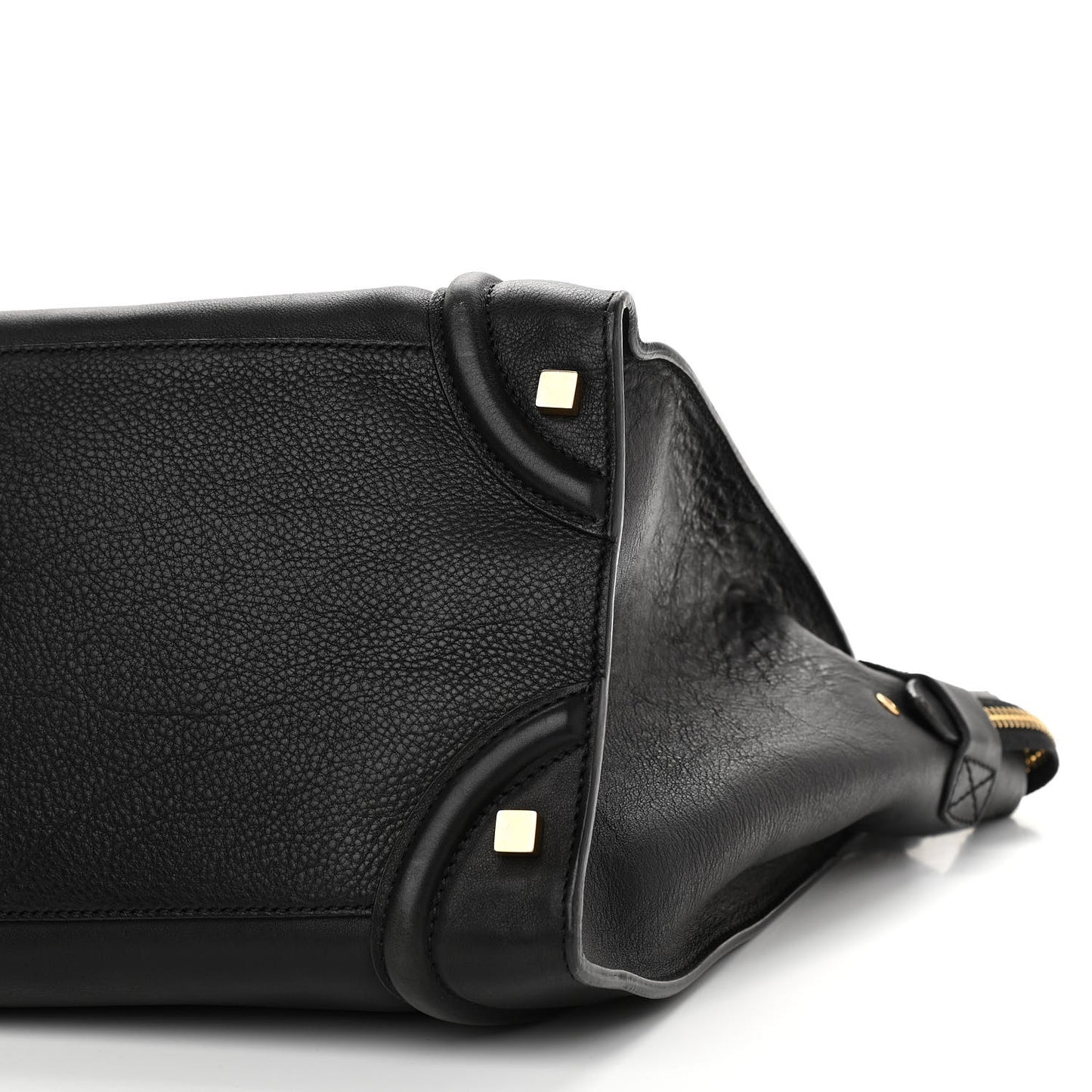 Smooth Calfskin Mini Luggage Black