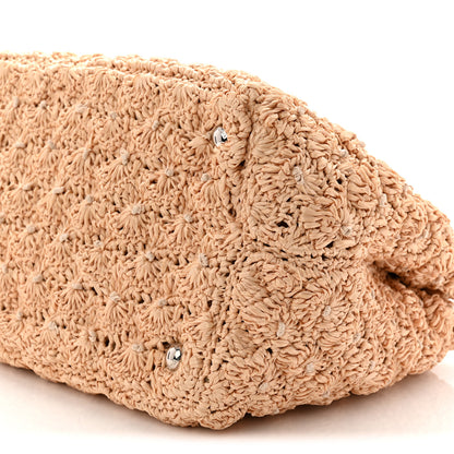 Prada Raffia Crochet Tote Naturale 10 of 10