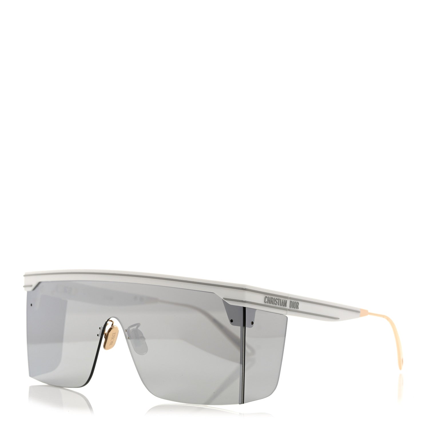 Christian Dior Diorclub M1U Mask Sunglasses White 1 of 7