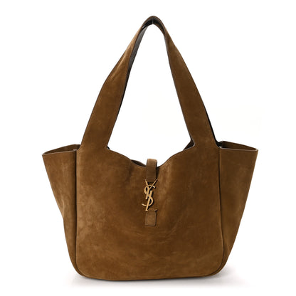 Saint Laurent Suede Le 5 A 7 Bea Tote Caramel Cognac 1 of 10