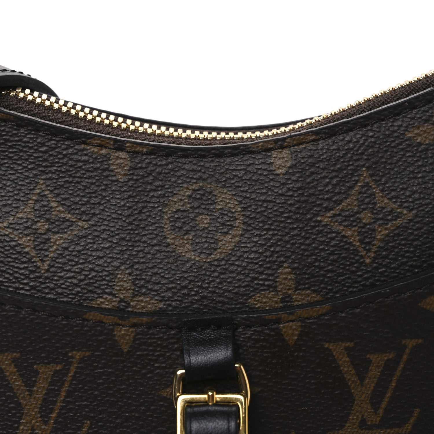 Louis Vuitton Monogram Odeon MM Black 7 of 10