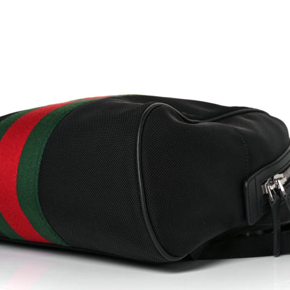 Gucci Techno Canvas Web Backpack Black 9 of 9
