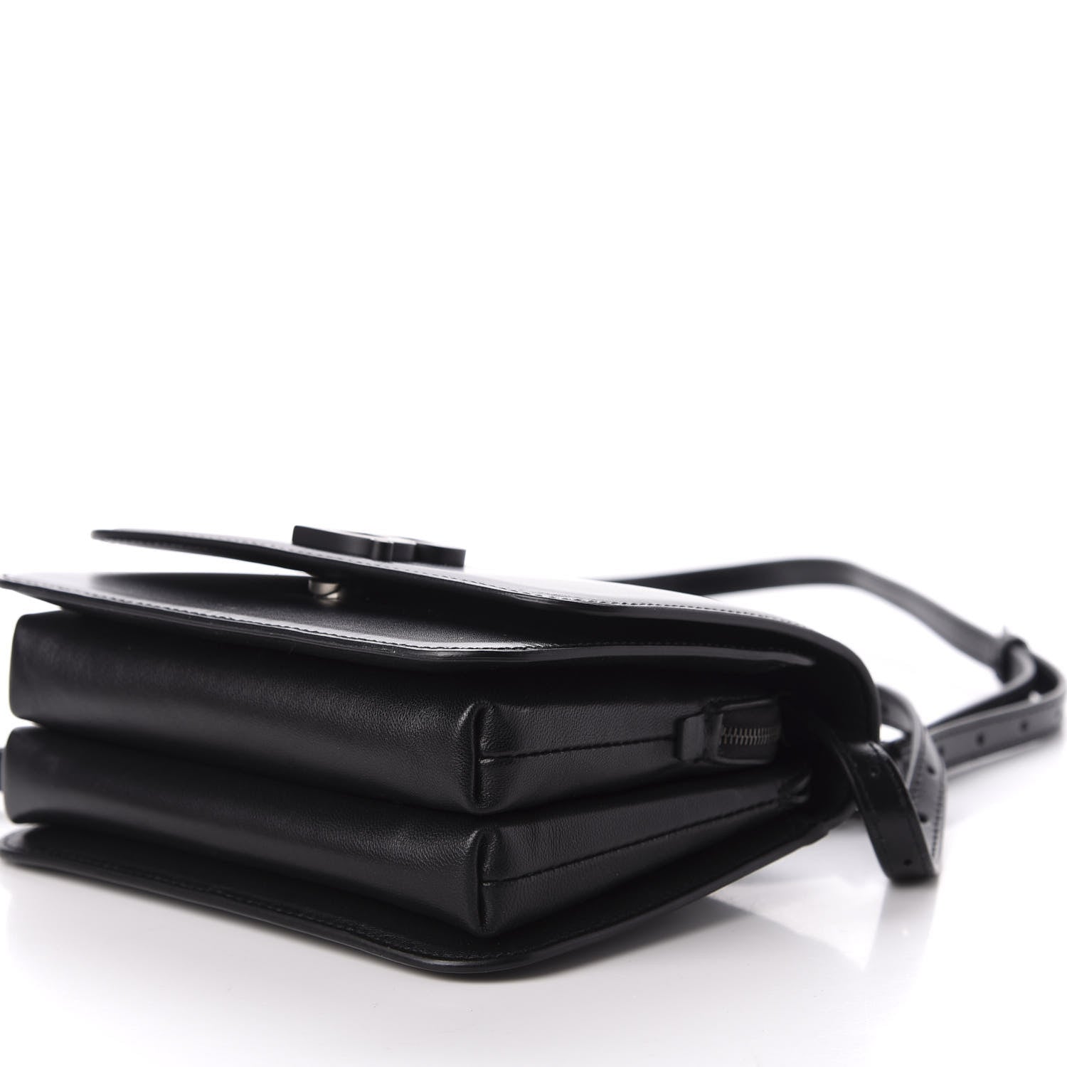 Balenciaga Shiny Box Calfskin Small B Bag Black 7 of 11