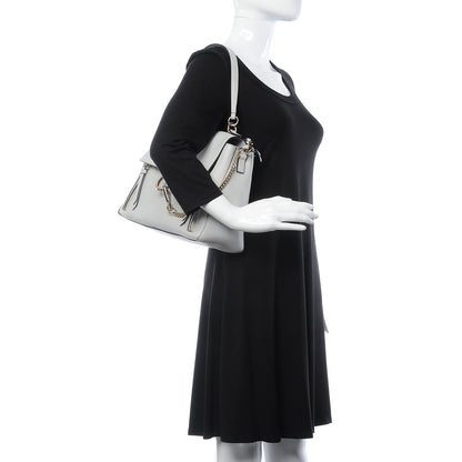 Chloe Calfskin Medium Faye Day Shoulder Bag Airy Grey 3 of 9