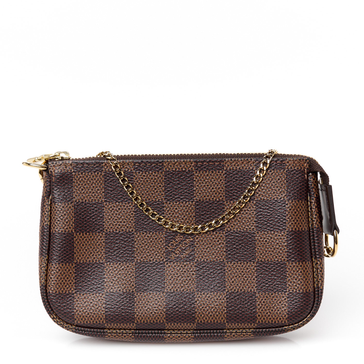 Louis Vuitton Damier Ebene Mini Pochette Accessories 1 of 9
