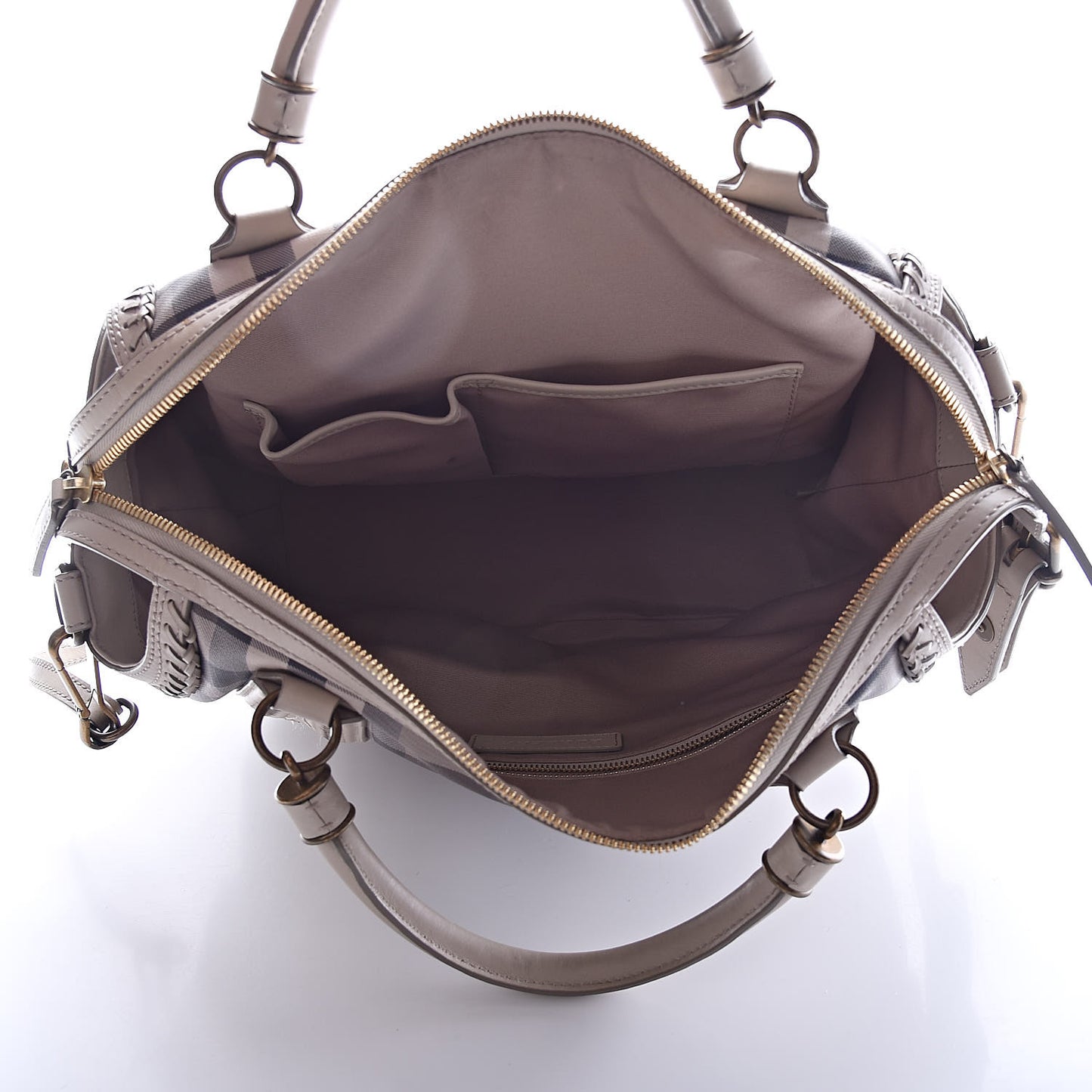 Smoked Check Medium Ellers Tote Trench