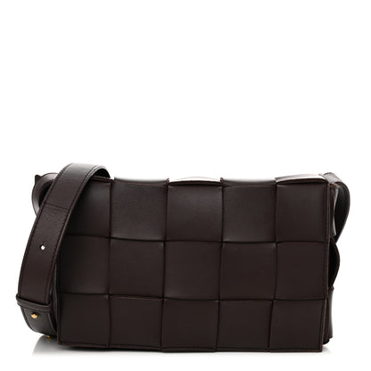Bottega Veneta Lambskin Maxi Intrecciato Cassette Crossbody Bag Fondant 1 of 15