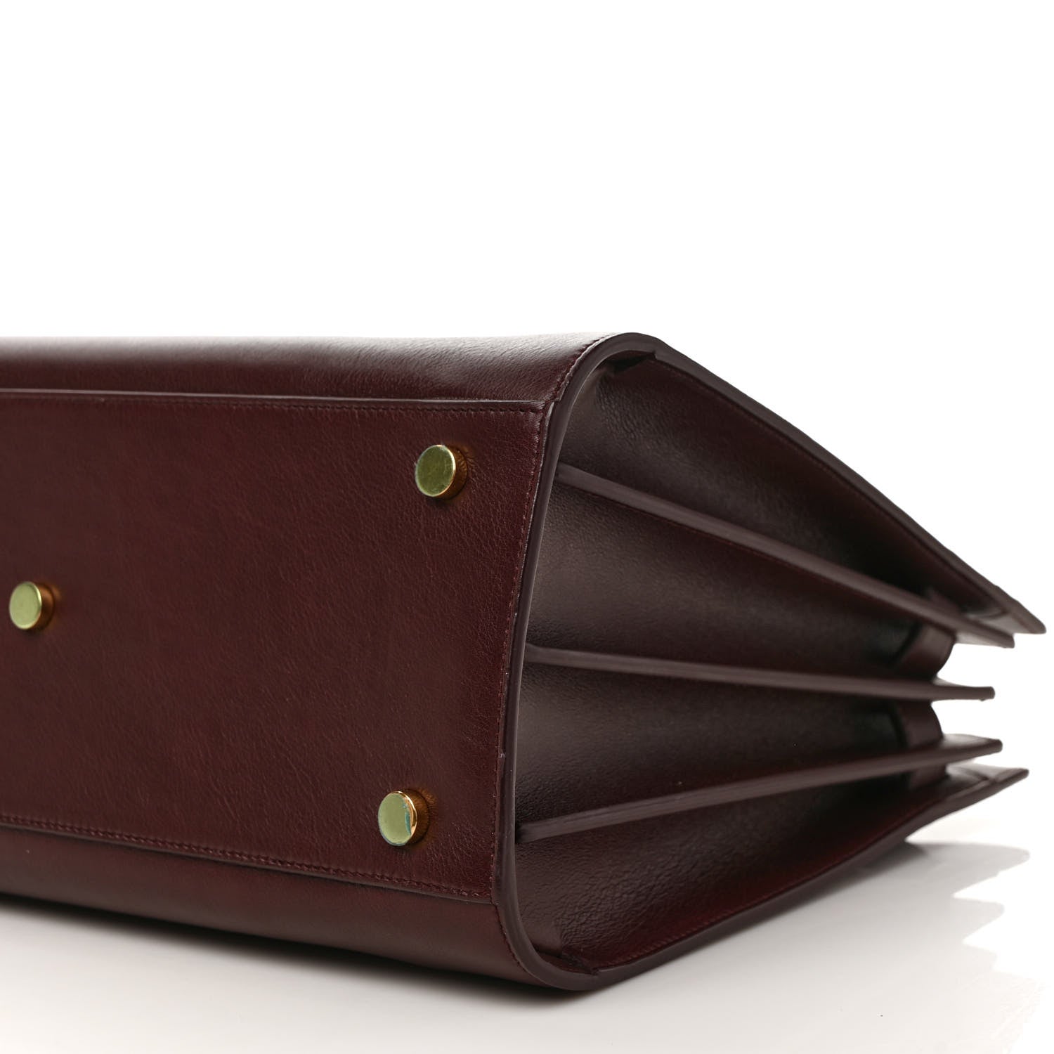 Saint Laurent Calfskin Small Sac De Jour Amarena 8 of 8