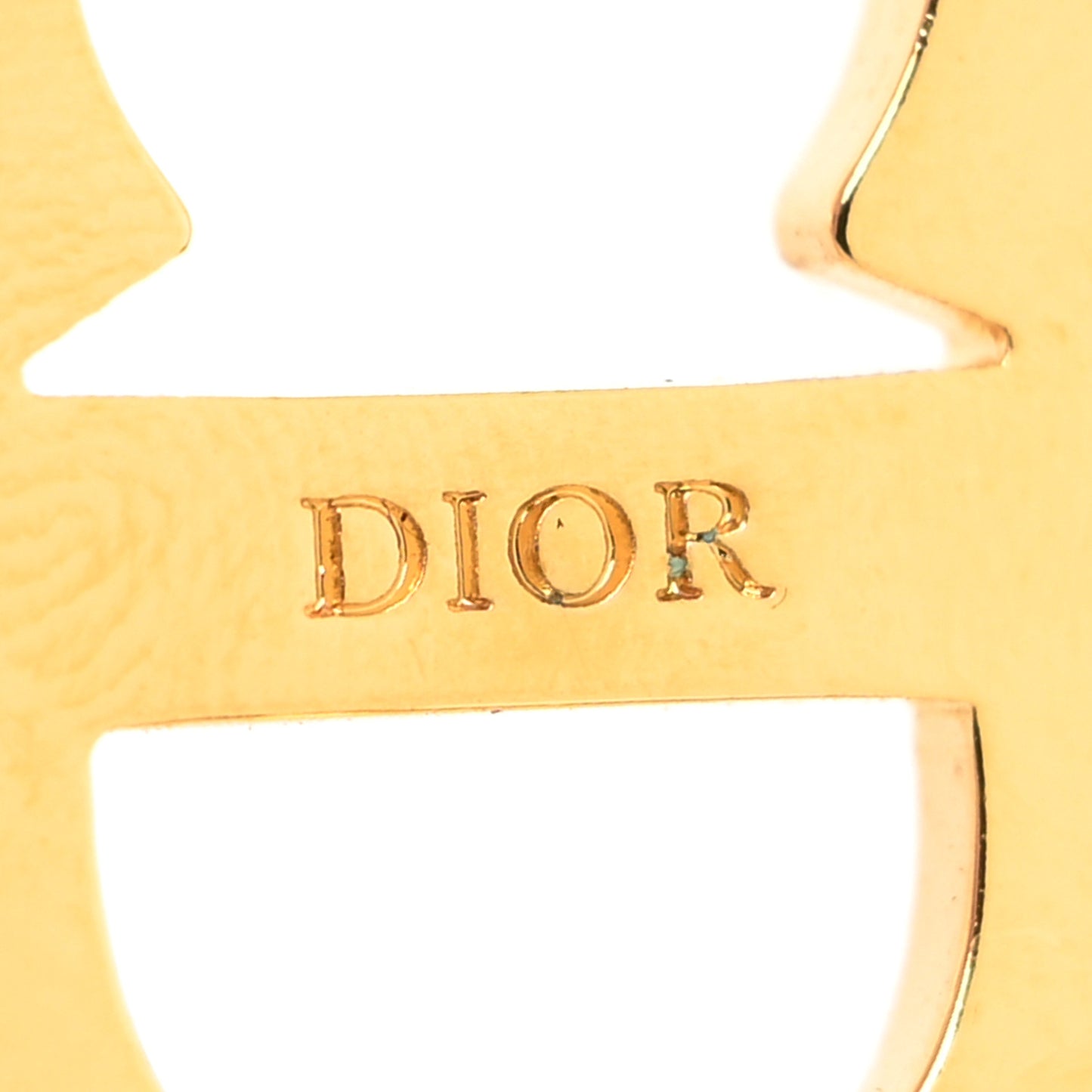 Metal Crystal Clair D Lune Barrette Gold