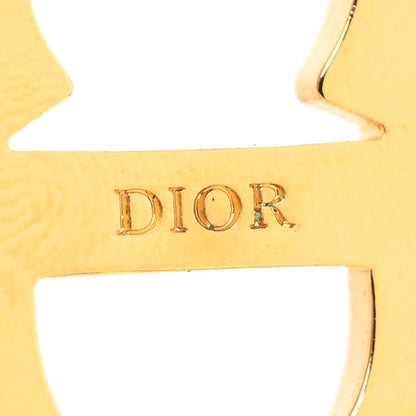 Christian Dior Metal Crystal Clair D Lune Barrette Gold 3 of 3