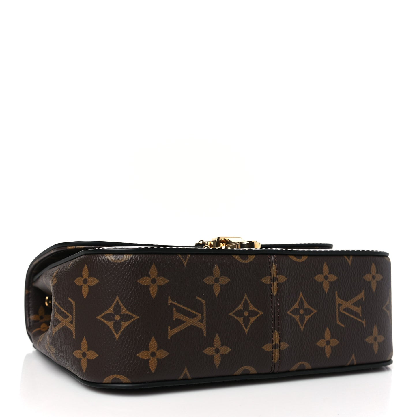 Patent Calfskin Monogram Cherrywood BB Black