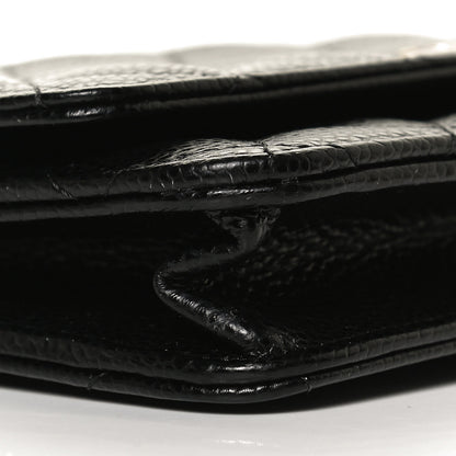 Chanel Caviar Quilted Wallet On Chain WOC Black 9 of 11