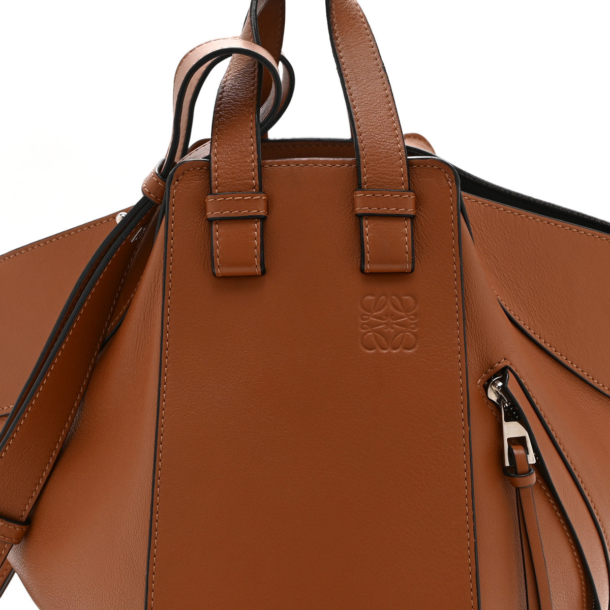 Loewe Calfskin Small Hammock Shoulder Bag Tan 8 of 10