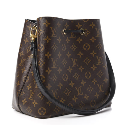 Louis Vuitton Monogram Neonoe MM Black 3 of 10