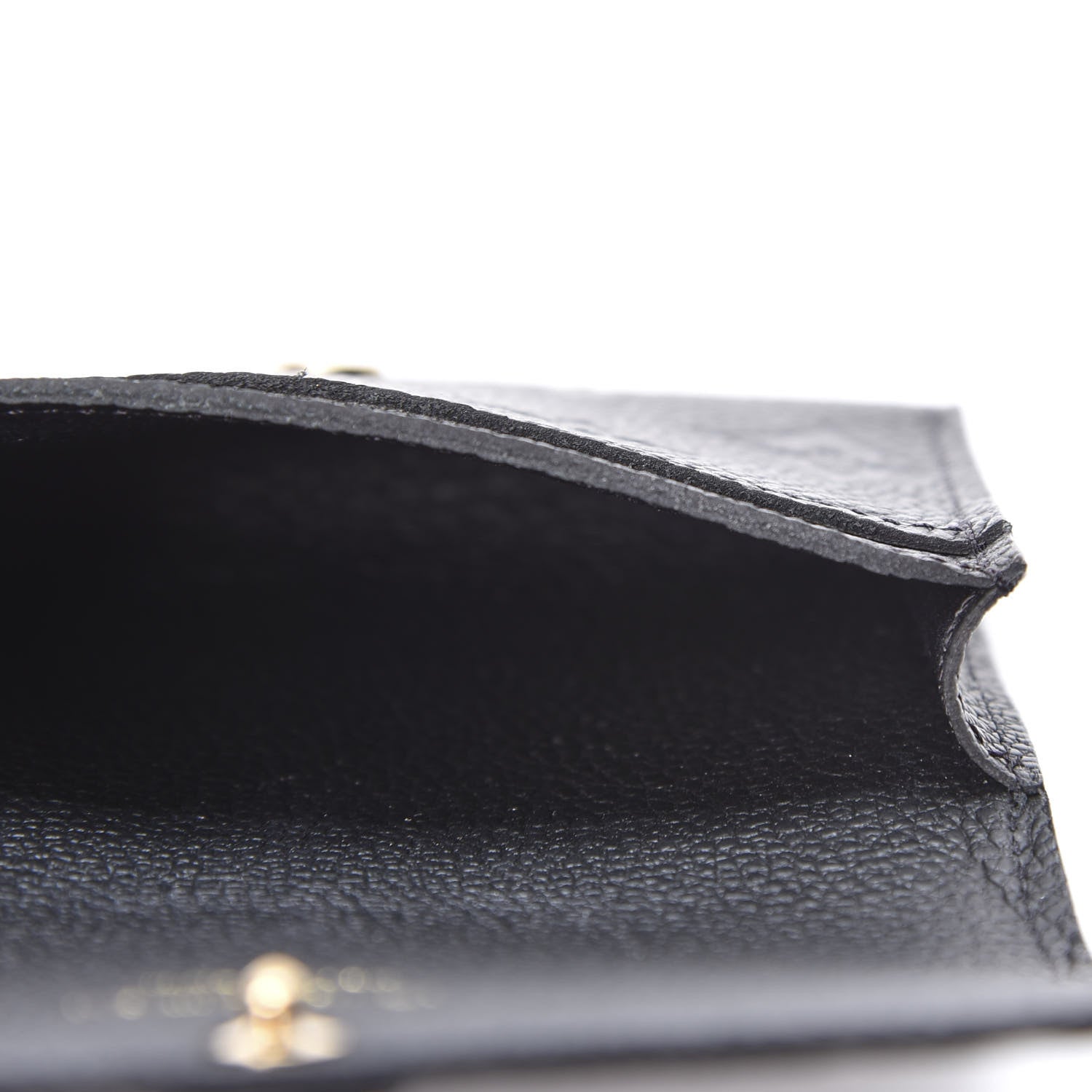 Louis Vuitton Empreinte Business Card Holder Black 4 of 9
