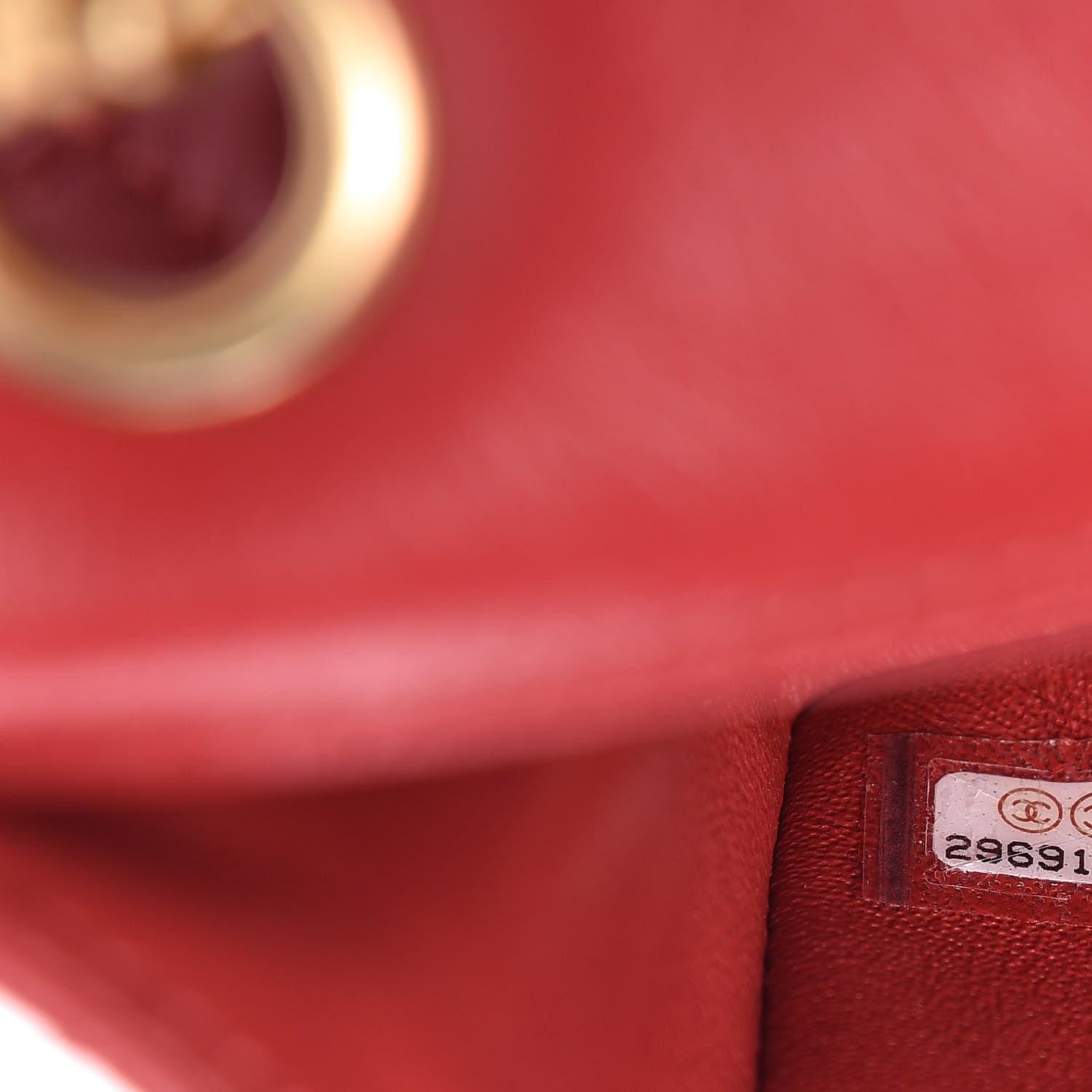 Chanel Aged Calfskin Quilted 2.55 Reissue Mini Flap Red 9 of 11