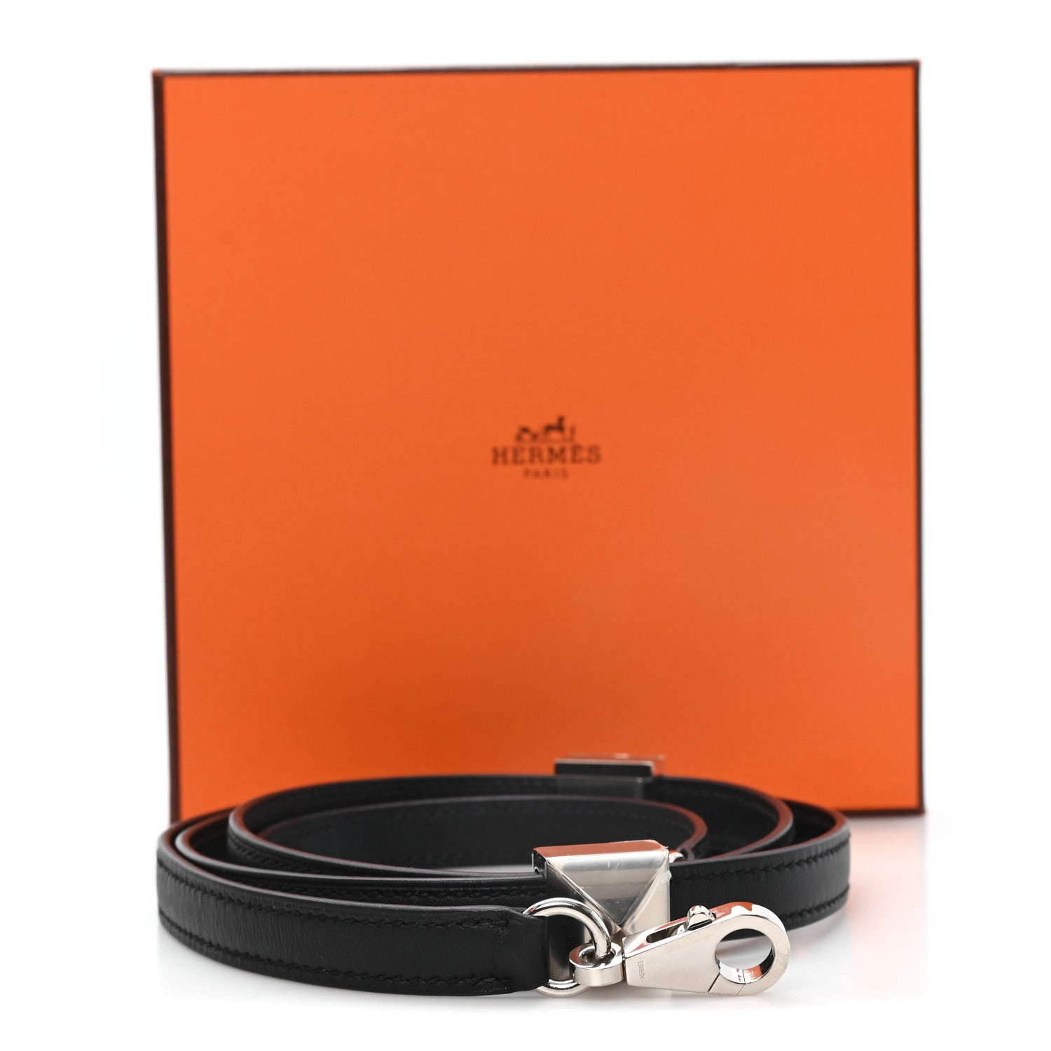 Hermes Swift Clou Medor Bag Strap Gris Misty 5 of 5