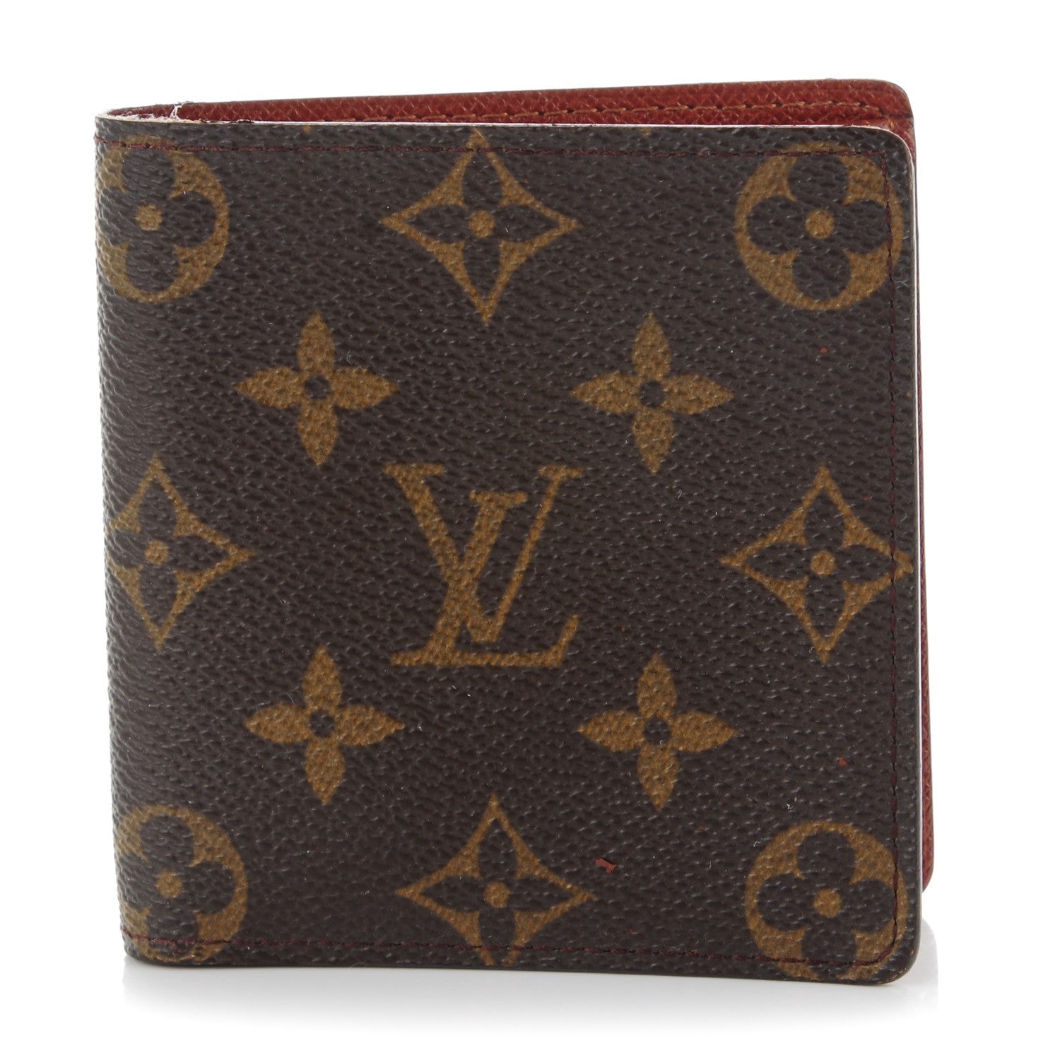 Louis Vuitton Monogram Billfold Wallet 6 Credit Card Slots 1 of 8
