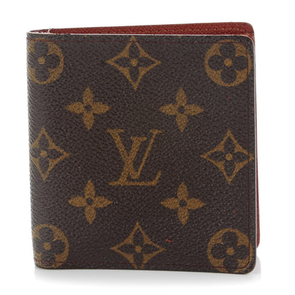 Louis Vuitton Monogram Billfold Wallet 6 Credit Card Slots 1 of 8