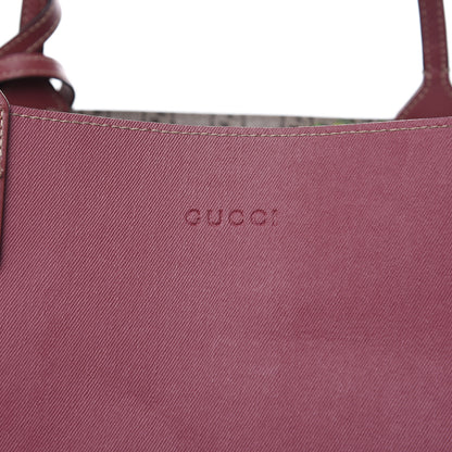 Gucci GG Supreme Monogram Blooms Medium Reversible Tote Beige Multicolor Dry Rose 16 of 16