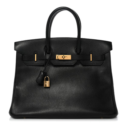 Hermes Ardennes Birkin 35 Black 1 of 14