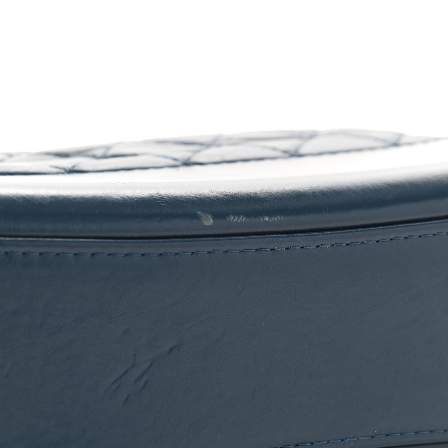 Chanel Aged Calfskin Quilted Medium Gabrielle Hobo Blue 5 of 5