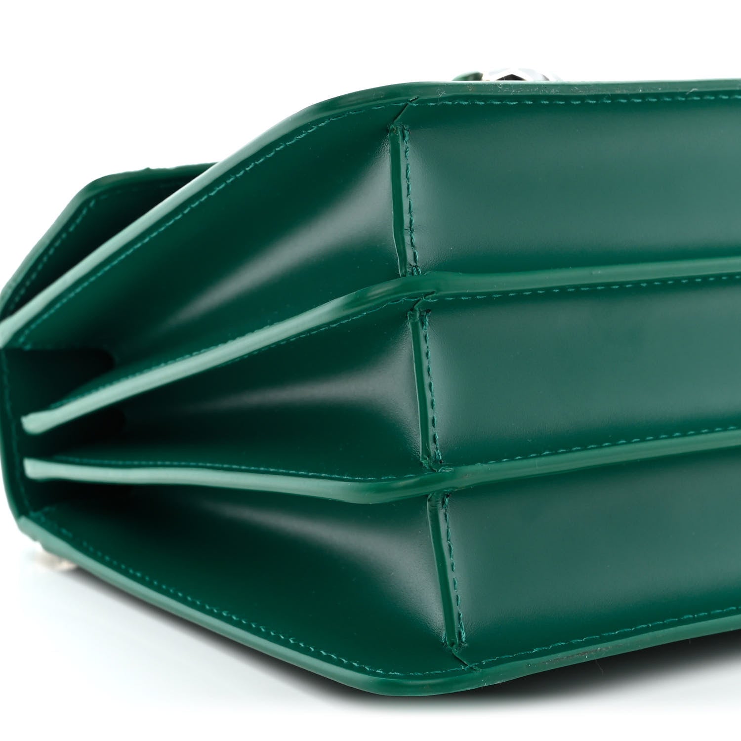 Bulgari Calfskin Galuchat Serpenti Forever Crossbody Emerald Green 9 of 10