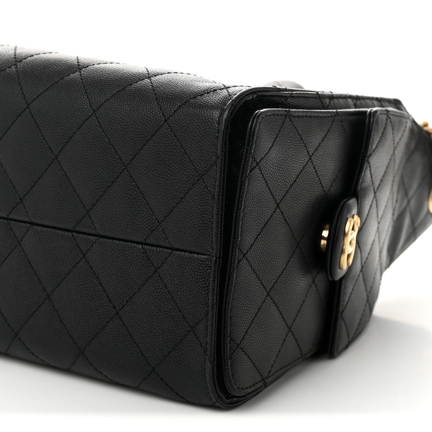 Chanel Caviar Quilted Small Chanel 25 Handbag Black 10 of 10