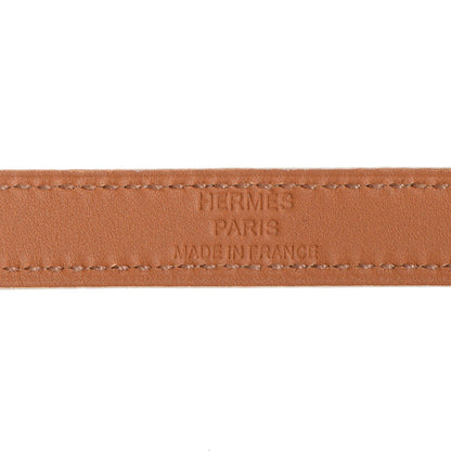 Hermes Epsom Kelly Double Tour Bracelet XS White 6 of 8