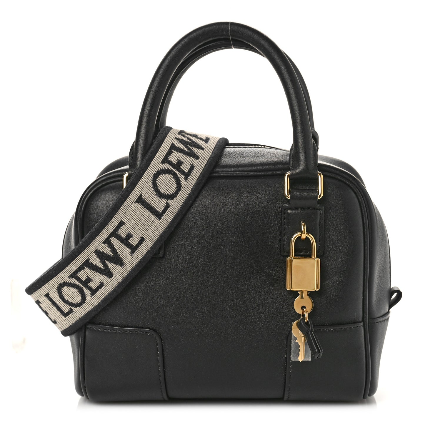 Calfskin Amazona 16 Tote Black