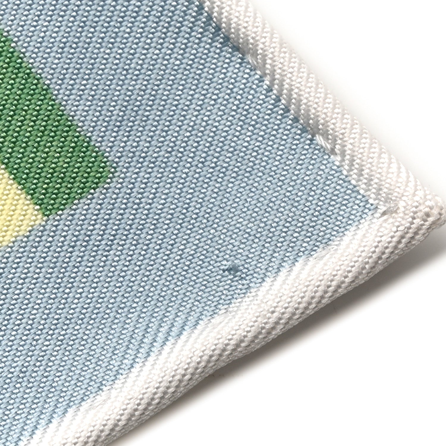 Hermes Silk Voitures en Equilibre Scarf 45 Vert Amande Bleu Glacier Jaune 5 of 5