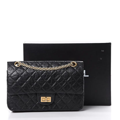 Chanel Aged Calfskin 50th Anniversary 2.55 Reissue 225 Flap Black 11 of 11