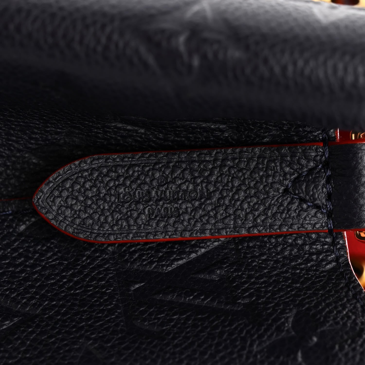 Louis Vuitton Empreinte Neonoe MM Marine Rouge 7 of 11