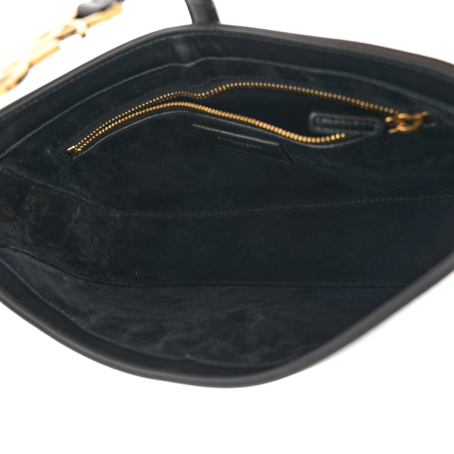 Saint Laurent Smooth Calfskin Le 5 A 7 Hobo Black 5 of 11