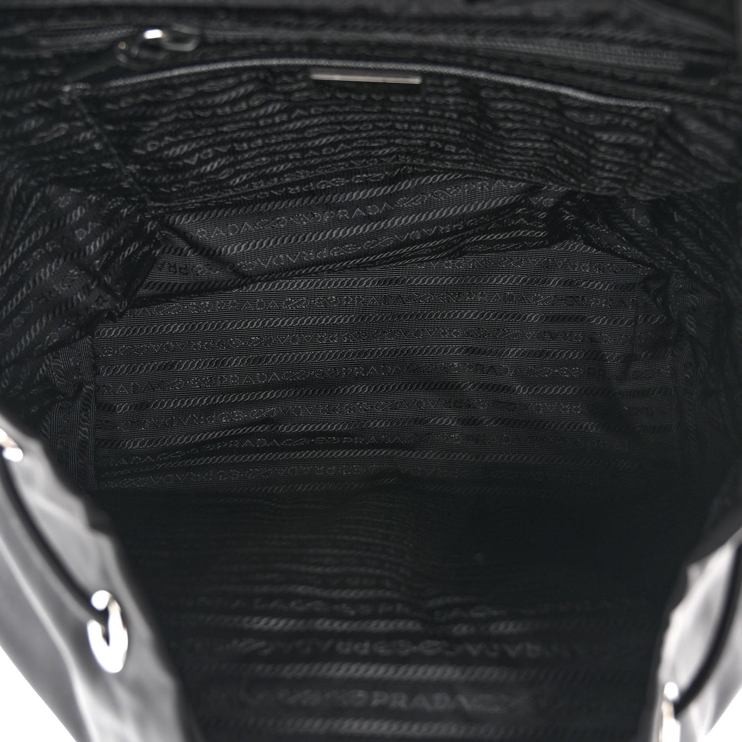 Nylon Vela Large Backpack Black