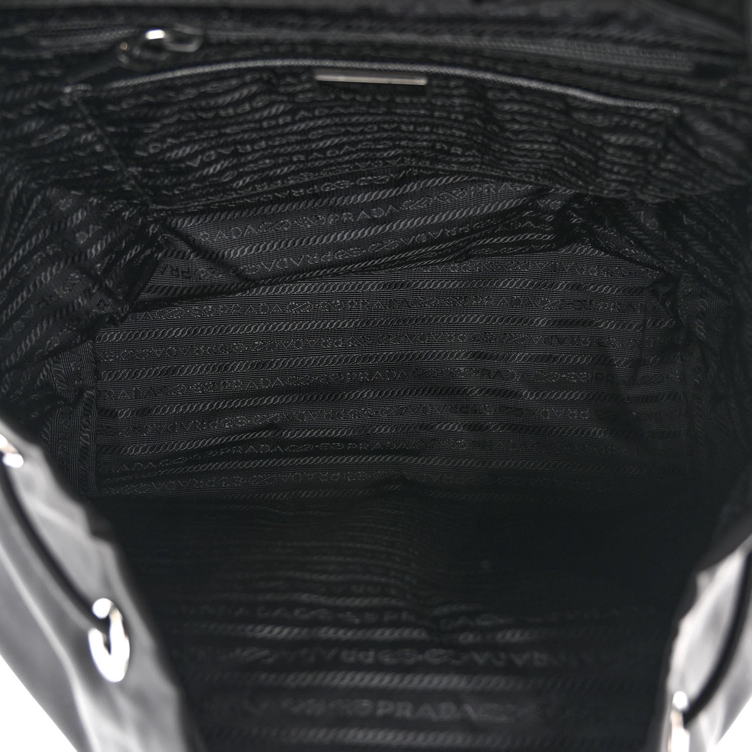 Prada Nylon Vela Large Backpack Black 5 of 9
