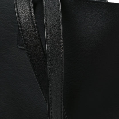 Saint Laurent Calfskin Large Shopping Tote Black 11 of 12